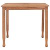 vidaXL Set da Pranzo da Giardino 5 pz in Legno Massello di Teak
