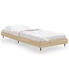 vidaXL Giroletto senza Materasso Rovere Sonoma 75x190 cm in Truciolato