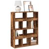 vidaXL Libreria Legno Antico 100x33x125,5 cm in Legno Multistrato