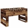 vidaXL Tavolo da Foosball Legno vecchio 146,5 x 74 x 85 cm