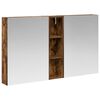 vidaXL Set di Armadi da Bagno con lo scaffale 3 pcs 120 x 14,5 x 70 cm