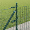 vidaXL Recinzione con Posto Verde 0,6 x 25 m Acciaio e PVC