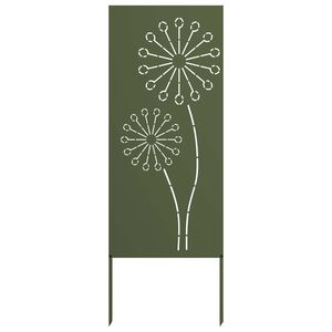 vidaXL Schermo per privacy in giardino Oliver verde 50 x 140 cm