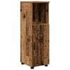 vidaXL Mobile da Bagno Legno vecchio 30 x 35 x 95 cm