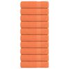 vidaXL Asciugamani da bagno FROGN 10 pz Arancione 100x150 cm 360 g/m&sup2;