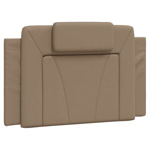 vidaXL Cuscino Testiera Viana Cappuccino 80 cm in Similpelle