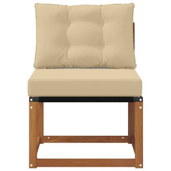 vidaXL Divano centrale da esterno