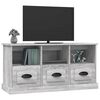 vidaXL Mobile Porta TV Grigio Sonoma 100x35x50 cm in Legno Multistrato