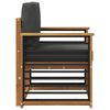 vidaXL Set di divani da esterno con cuscino Naturale 71 x 63 x 73 cm