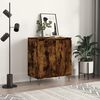 vidaXL Credenza Rovere Fumo 60x35x70 cm in Legno Multistrato