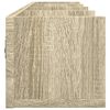 vidaXL Mobili Parete 2 pz Rovere Sonoma 99x18x16,5cm Legno Multistrato