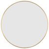 vidaXL Specchio da Parete Dorato Ø 50 cm Rotondo