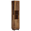 vidaXL Mobile da bagno Legno antico 36.5 x 38 x 180 cm
