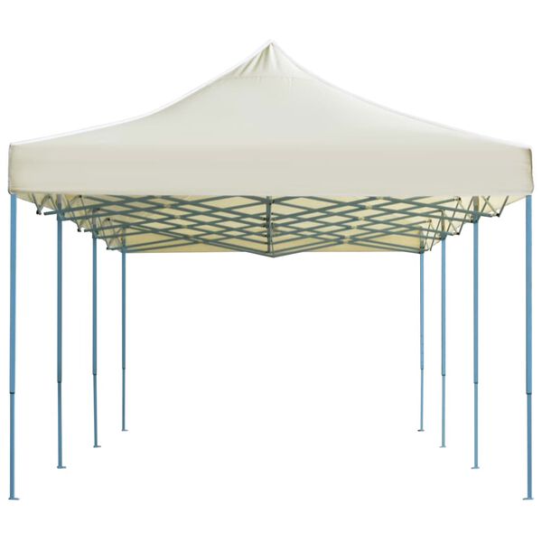 vidaXL Gazebo Pieghevole Pop-Up 3x9 m Crema