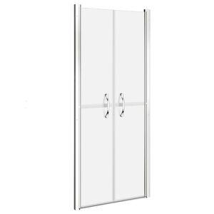 vidaXL Porta per Doccia in ESG Satinato 71x190 cm