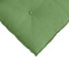vidaXL Cuscino per Schiena Verde chiaro 160 x 50 cm Tessuto in Cords