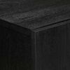 vidaXL Credenza Nera 60x33x75 cm in Legno Multistrato