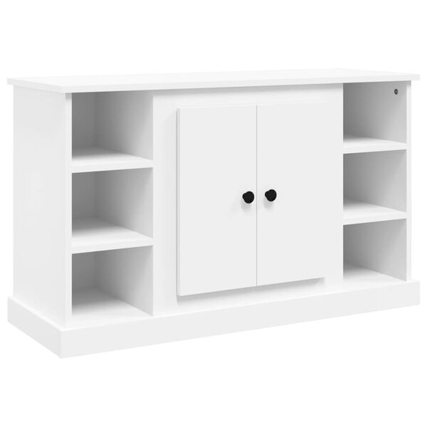 vidaXL Credenza Bianca 100x35,5x60 cm in Legno Multistrato