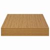 vidaXL Scaffale da parete 2 pcs Beige 40 x 23,5 x 4 cm