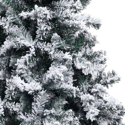 vidaXL Albero di Natale Preilluminato con Palline Verde 180 cm PVC