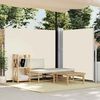 vidaXL Tenda Laterale Retrattile per Patio 170x1200 cm Crema