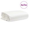 vidaXL Telone Bianco 4x7 m 650 g/m²