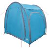 vidaXL Tenda porta biciclette con tetto Blu 218 x 156 x 180 cm