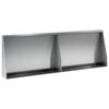 vidaXL Muro di contenimento 2 pz 60 x 12 x 30 cm Acciaio zincato