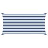 vidaXL Vela da ombra solare Blu e Bianco 4 x 2 m