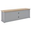 vidaXL Mobile TV Grigio 120x30x40 cm in Legno
