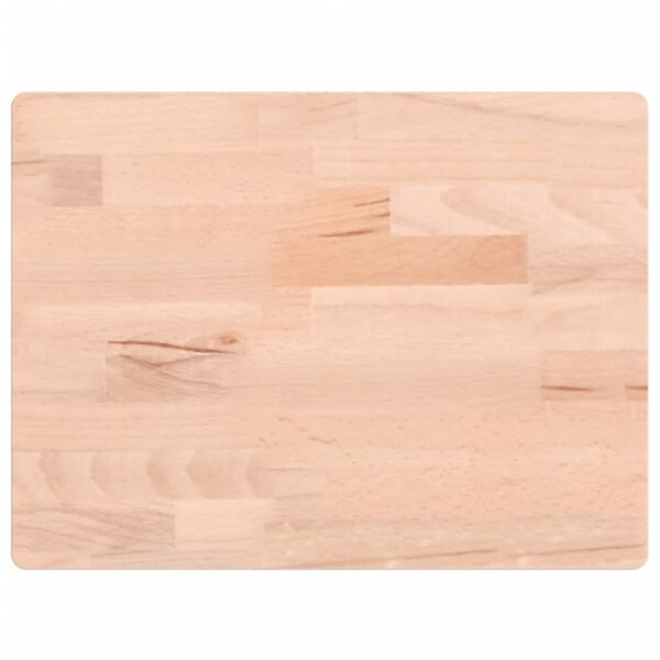 vidaXL Tagliere 40x30x4 cm in Legno Massello di Faggio