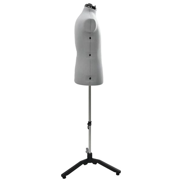 vidaXL Forma Abito Femminile Regolabile Grigio 37.5-45.5 pollici