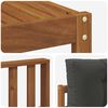 vidaXL Set di divani da esterno con cuscino 8 pcs Naturale e Antracite