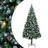 vidaXL Albero di Natale artificiale con 300 LED Verde 240 cm