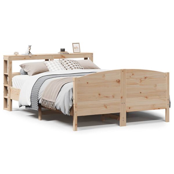 vidaXL Letto senza Materasso 140x200 cm in Legno Massello di Pino