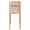 vidaXL Fioriera da Giardino con Gambe 70x31x70 cm Legno Massello Pino