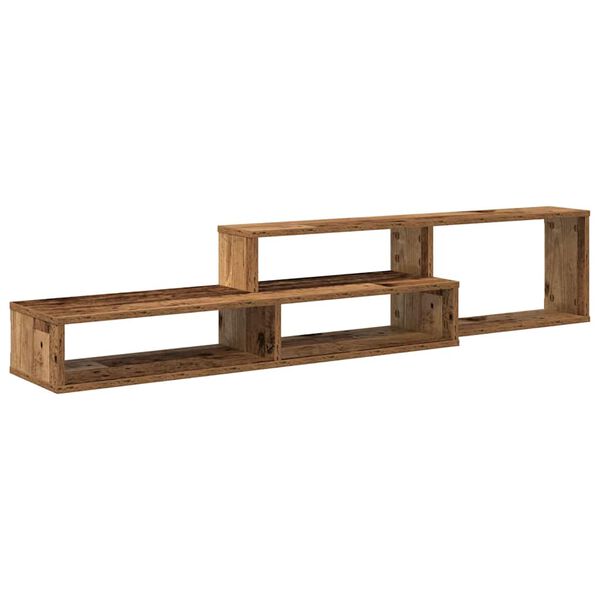 vidaXL SupportoperTVaparete 150x25x28,5cm Legno multistrato