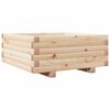 vidaXL Fioriera da Giardino 60x60x26,5 cm in Legno Massello di Pino