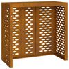 vidaXL Copertura per condizionatore d'aria Ruggine 110 x 50 x 105 cm