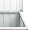 vidaXL Baule da giardino marrone 109x67x65 cm