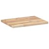 vidaXL Mensole da Parete 2 pz 40x30x2 cm Legno Acacia Non Trattato