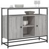 vidaXL Credenza Grigio Sonoma 100x35x80 cm in Legno Multistrato