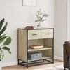 vidaXL Credenza Rovere Sonoma 68x35x76 cm in Legno Multistrato