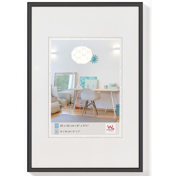 Walther Design Cornice per Foto New Lifestyle 40x60 cm Nera