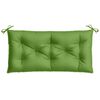 vidaXL Cuscino Panca Giardino Verde M&eacute;lange 100x50x7 cm Tessuto