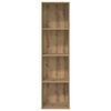 vidaXL Libreria Rovere Artigianale 40x30x152 cm in Legno Multistrato