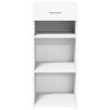 vidaXL Credenza Bianca 40x42,5x93 cm in Legno Multistrato