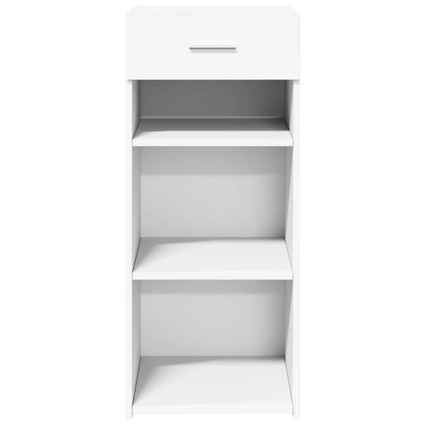 vidaXL Credenza Bianca 40x42,5x93 cm in Legno Multistrato
