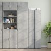 vidaXL Mobile a Parete Grigio Cemento 50x42,5x40 cm Legno Multistrato