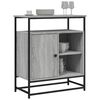 vidaXL Credenza Grigio Sonoma 69x35x80 cm in Legno Multistrato